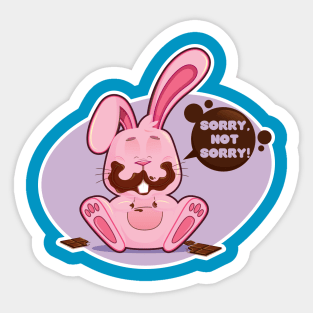 Sorry, Not Sorry Sticker